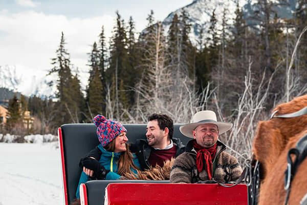 Banff Sleigh Ride, Alberta